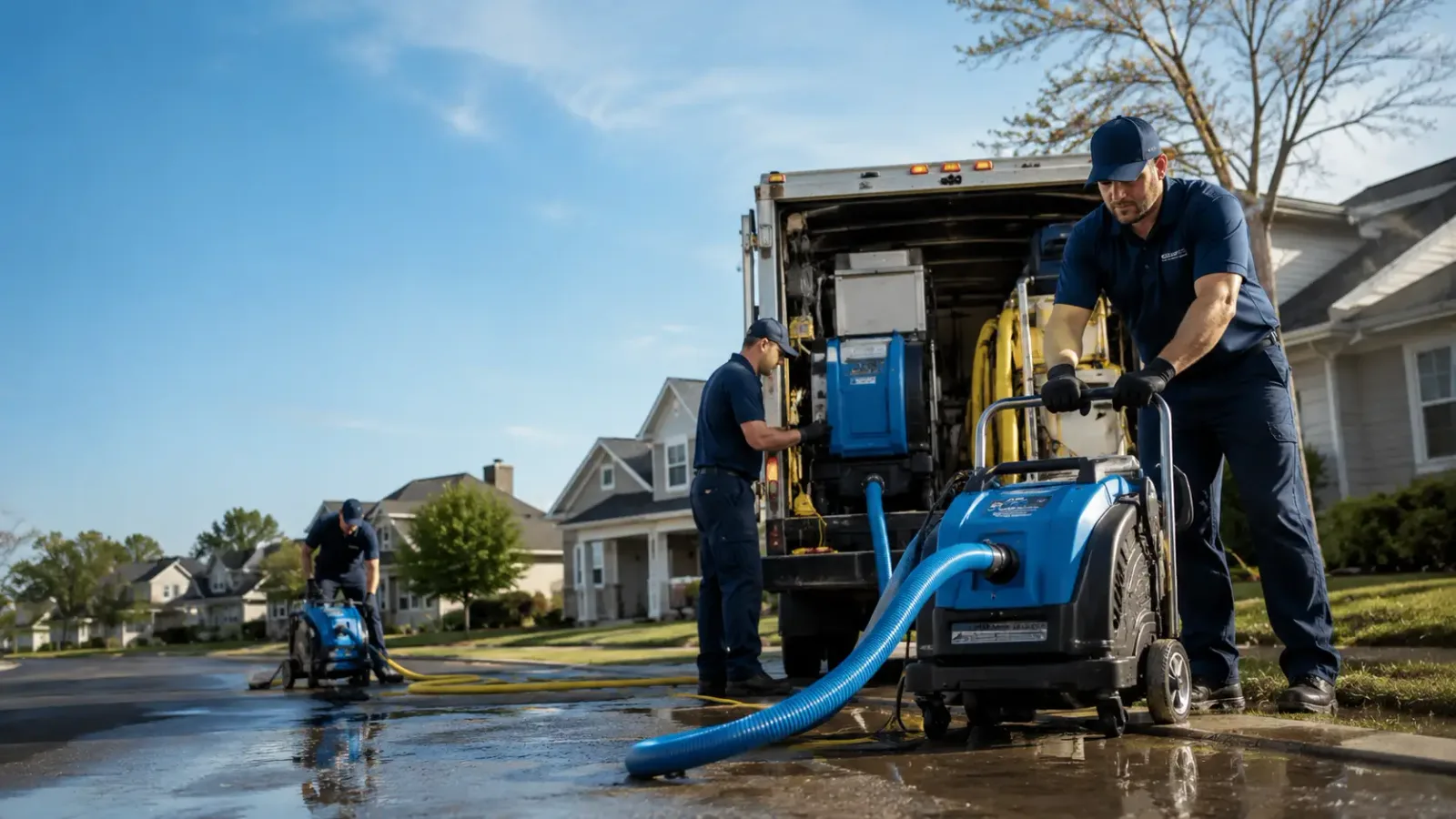 Flood Damage Cleanup in Fultonham, OH
